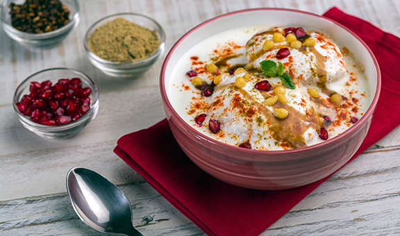 delicious dahi bhalla or dahi vada 