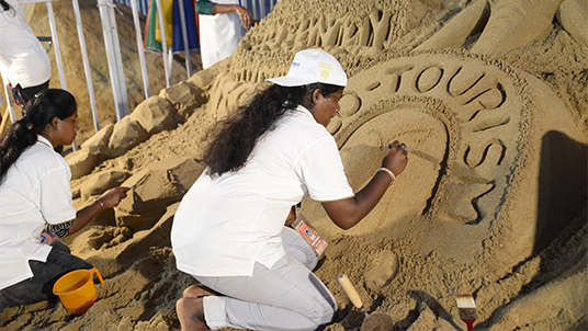 international sand art festival