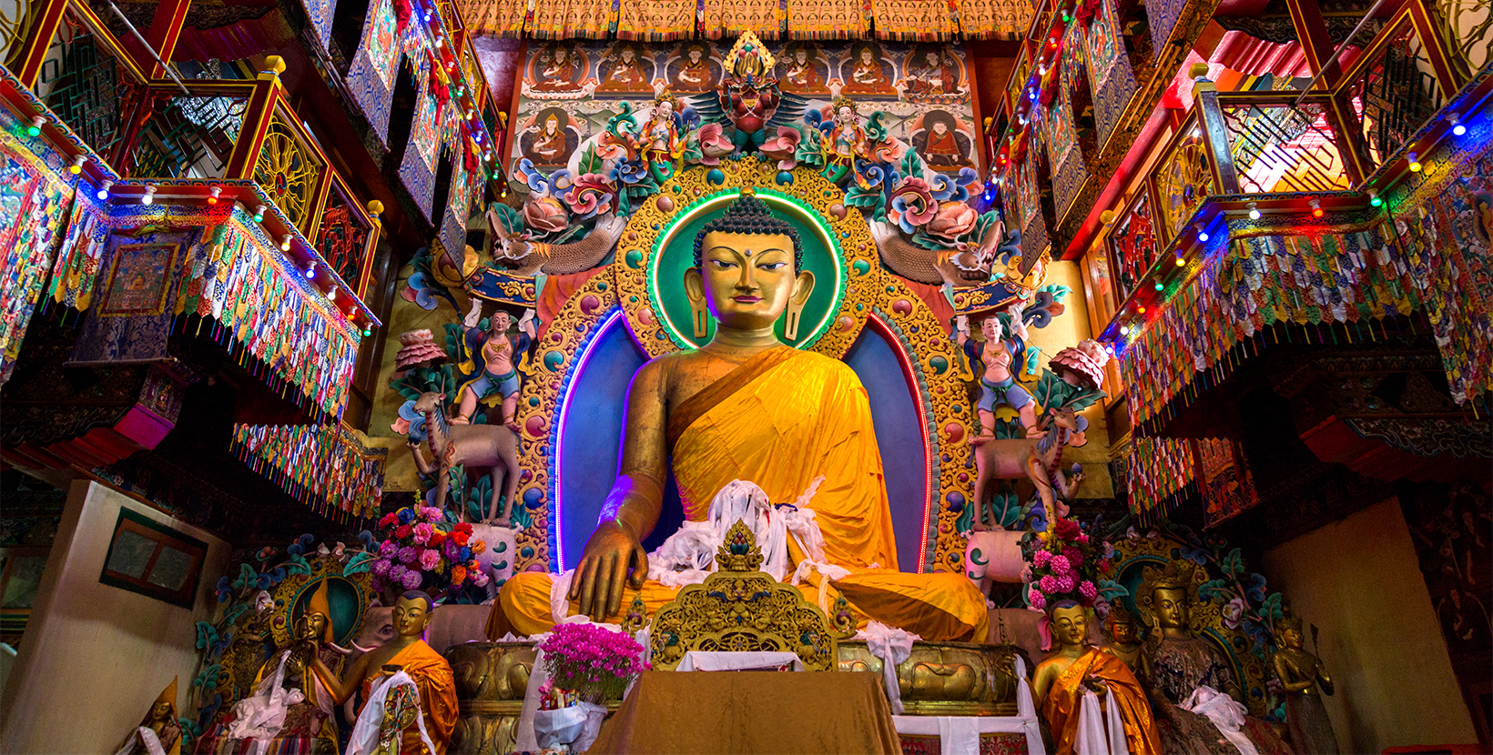 Tawang Monastery people worship place