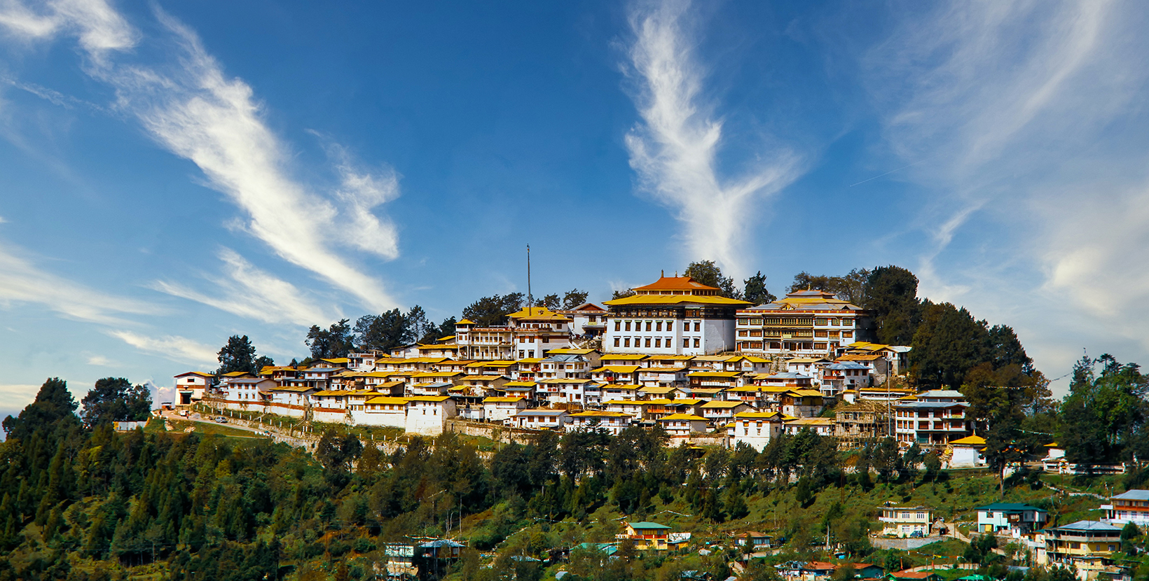 The Monastery of Tawang, the second largest monastery of Asia situated in Arunachal Pradesh, India.