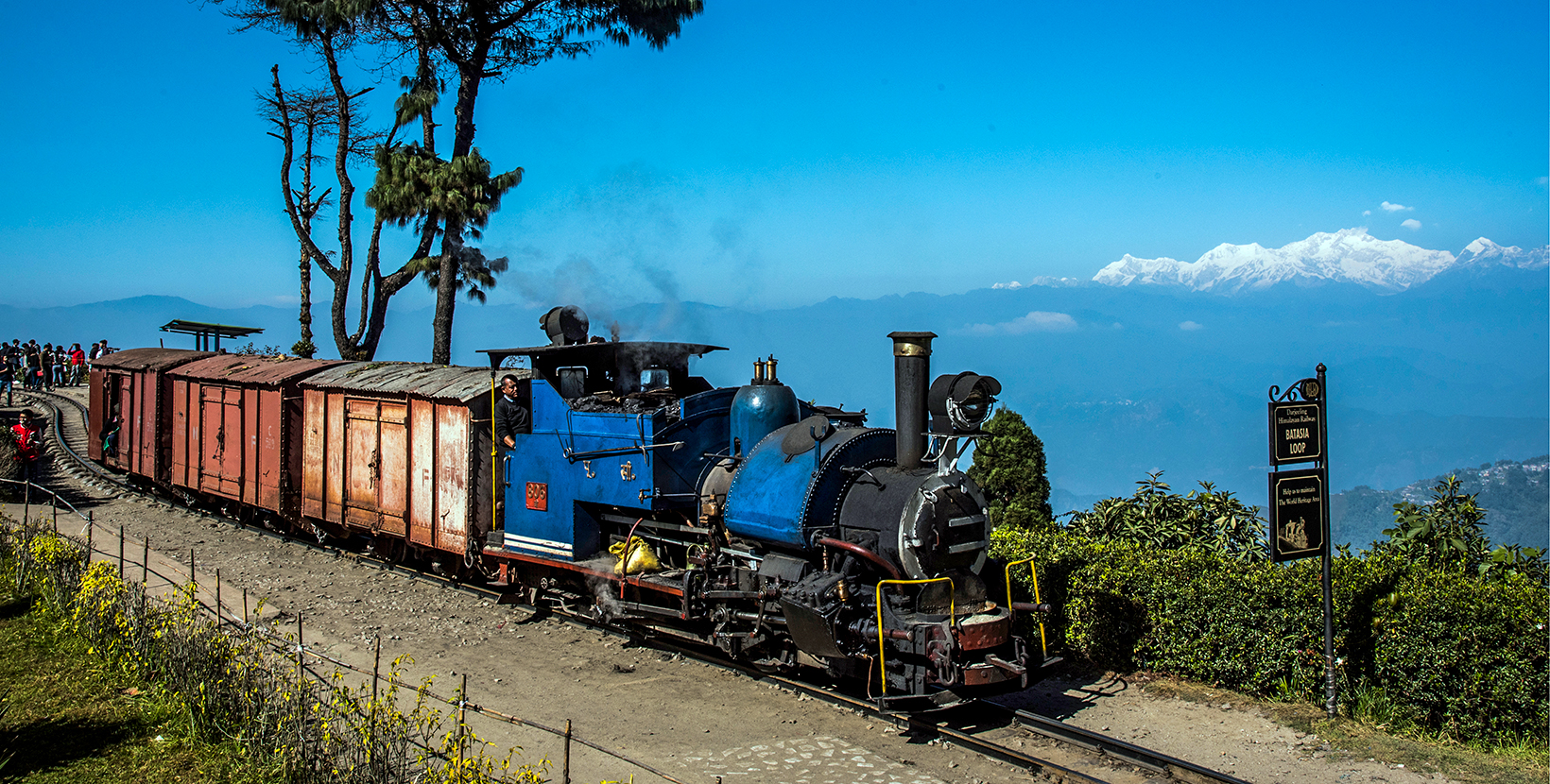 Darjeeling Himalayan Railway, also known as the DHR or "Toy Train".