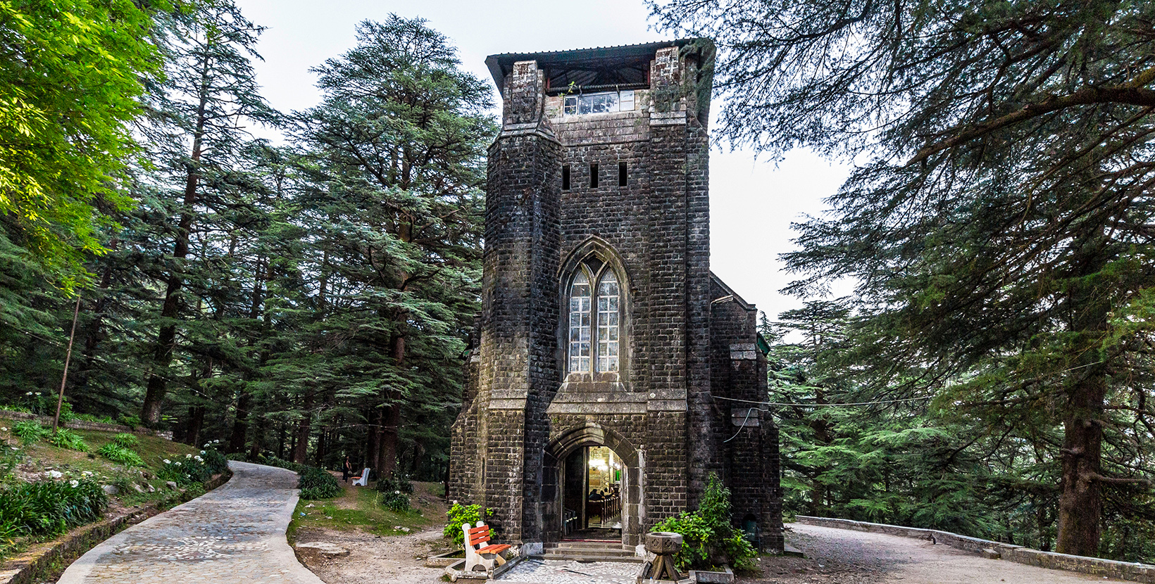 The church of St. John in the wilderness is one of the oldest Anglican churches in Dharamsala/McLeod Ganj.