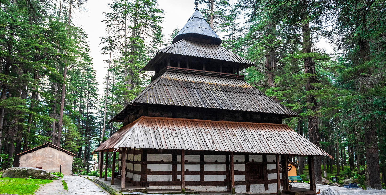 Hidimba Devi Temple or Hadimba or Dhungari Temple is a hindu temple n Manali, Himachal Pradesh in north India