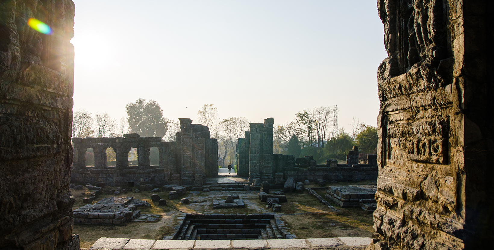 Martand Sun Temple, Anantnag, Jammu and Kashmir , Hindu Temple - Autumn