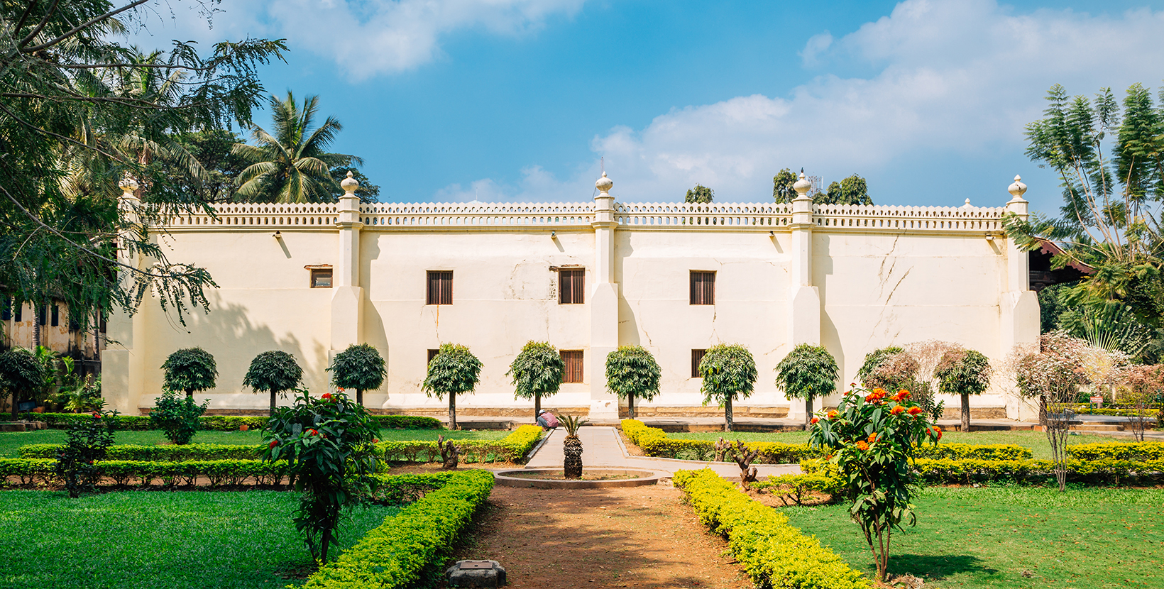 Tipu Sultan's Summer Palace in Bangalore, India