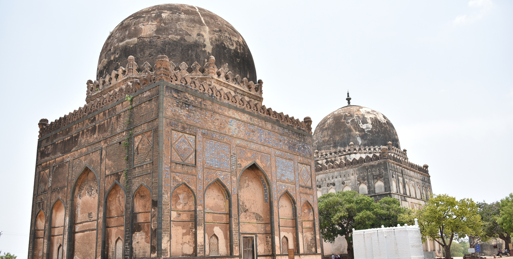 Bahmani tombs monuments and ruins view, Bidar, Karnataka, India