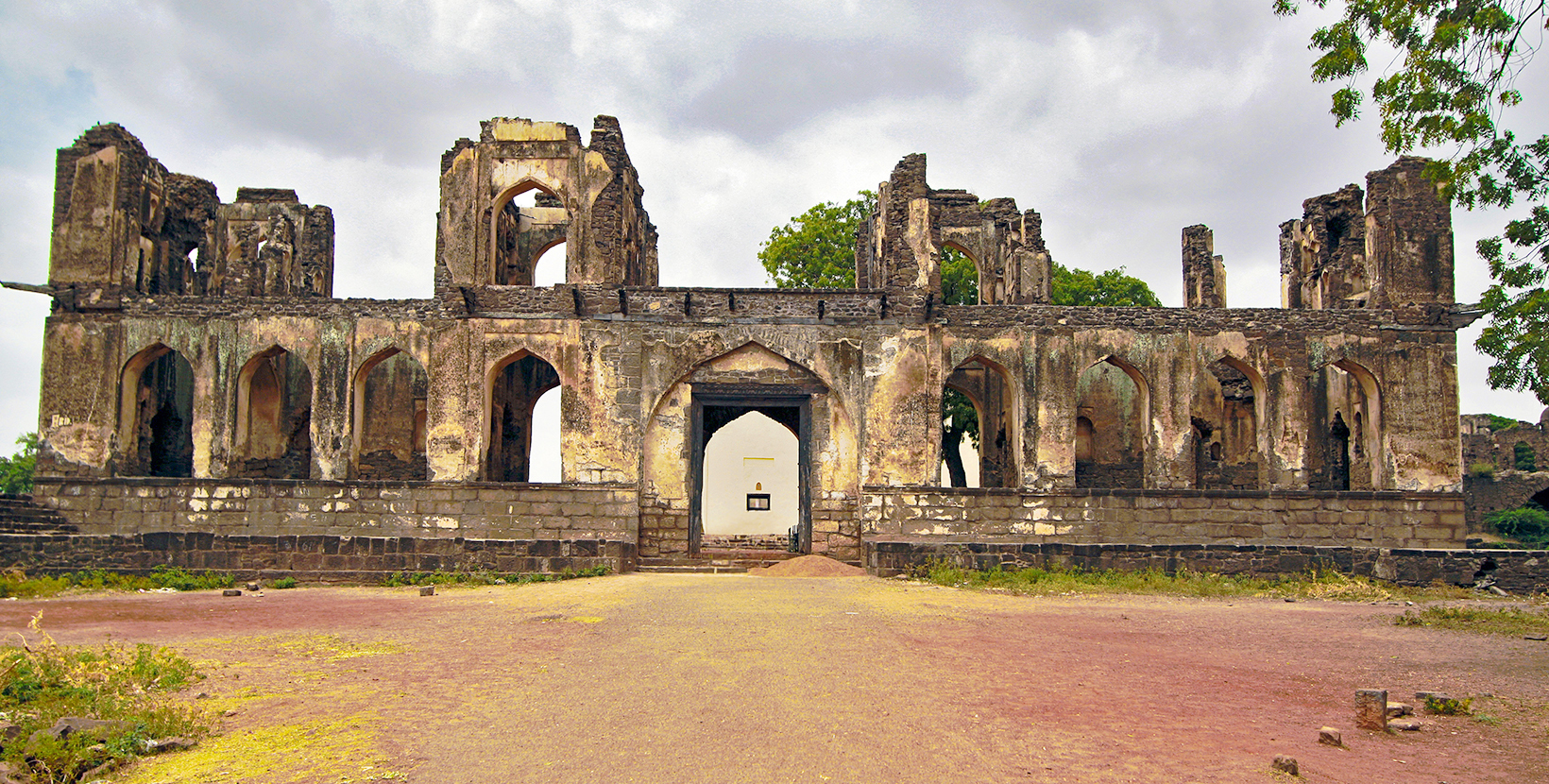 "Asar Mahal"  - Situated in Bijapur in Karnataka state of India, a 1646 structure, once used as the Hall of Justice. A stunning monument, it is maintained by Archaeological survey of India