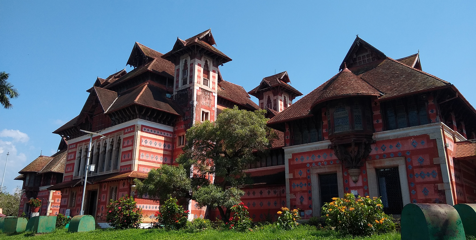 Napier museum, historic building situated at Thiruvananthapuram, Kerala ; Shutterstock ID 2091815158; purchase_order: -; job: -; client: -; other: -