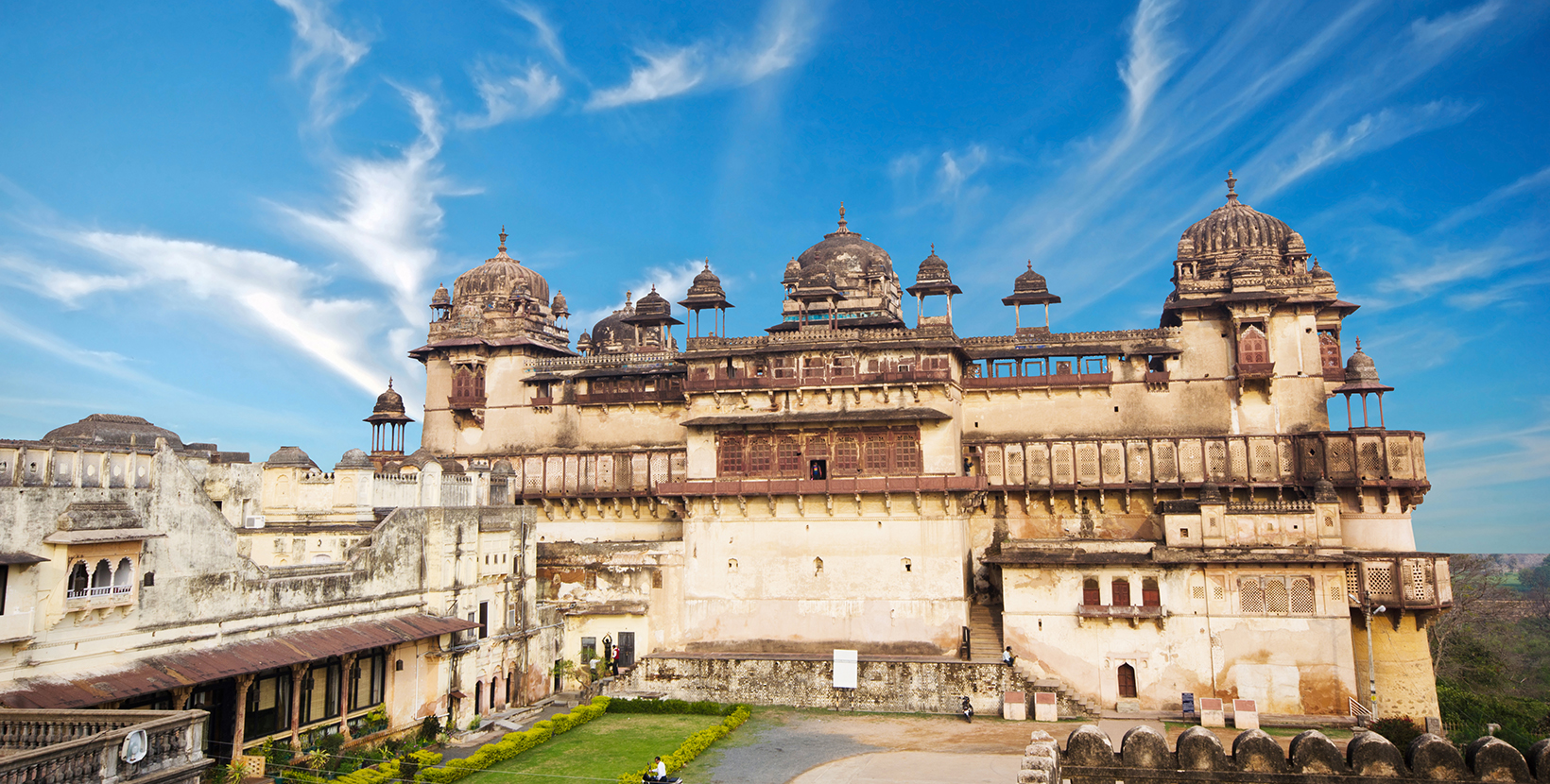 Jehangir Mahal (Orchha Fort) in Orchha, India 