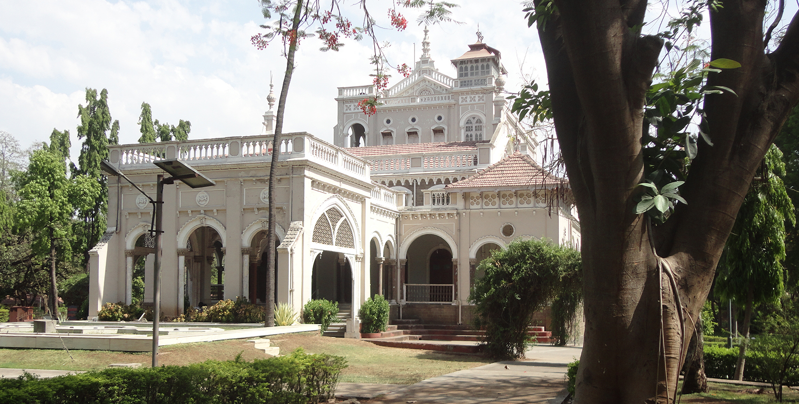 The Aga Khan Palace was built by Sultan Muhammed Shah Aga Khan III in Pune, India. Built in 1892, it is one of important landmarks in Indian history. 