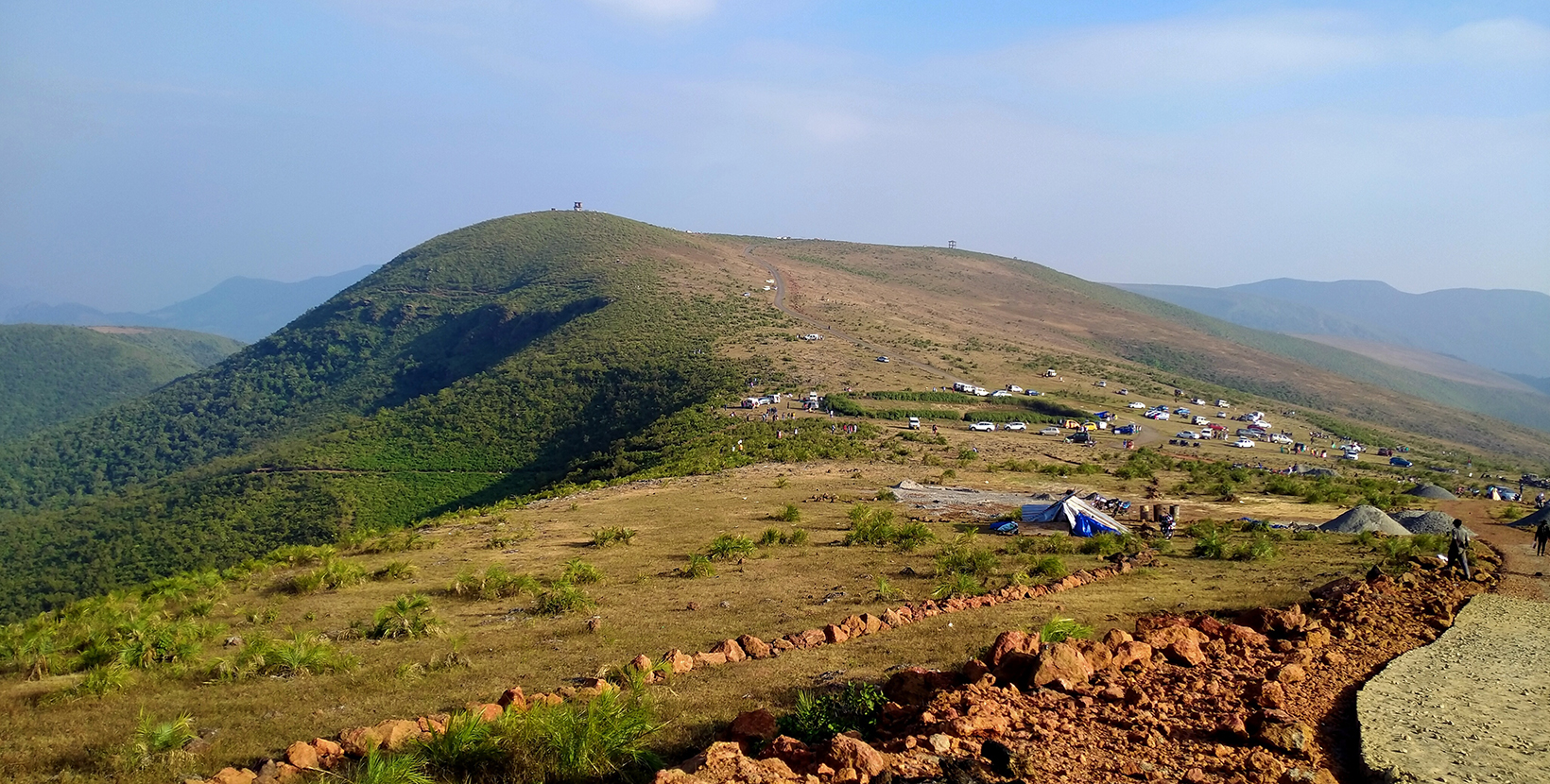 Deomali hill top of koraput district of odisha best tourism place in india