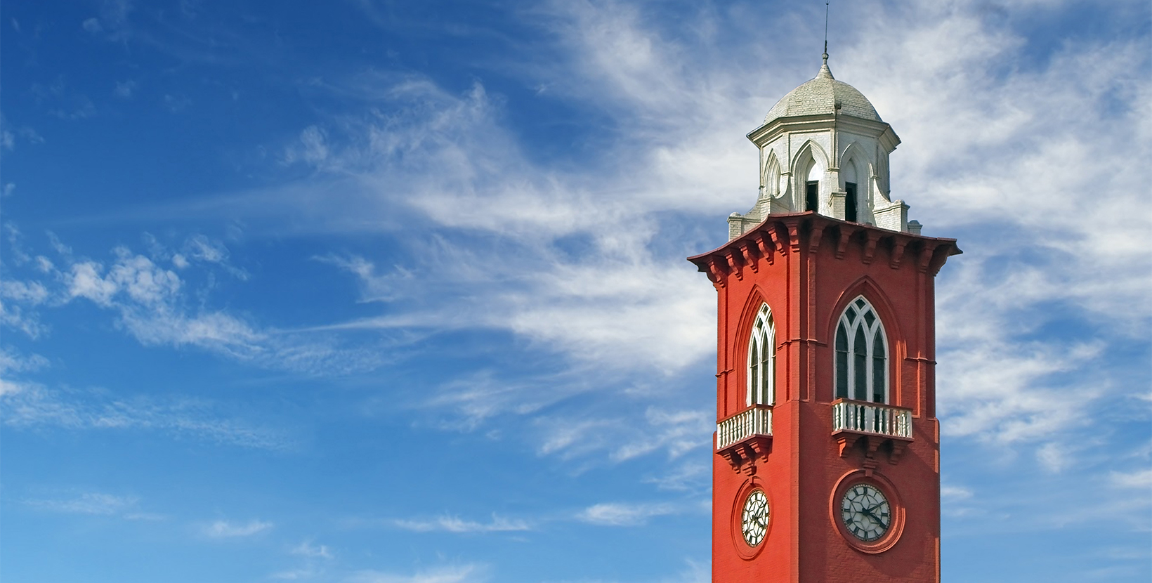 Clock Tower Ludhiana in clouds