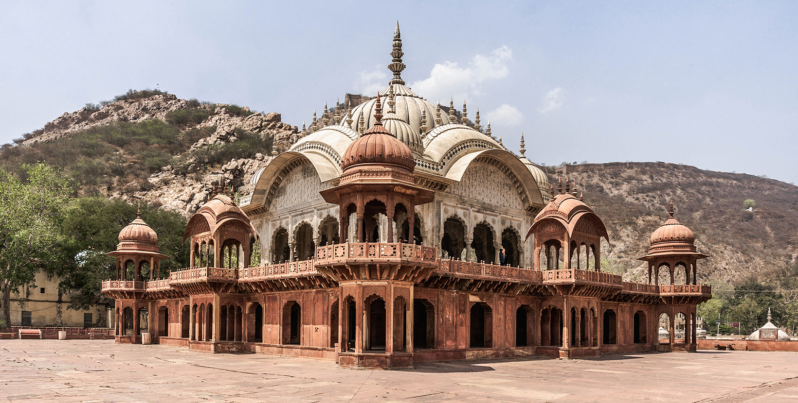 temple at the city palace in Alwar