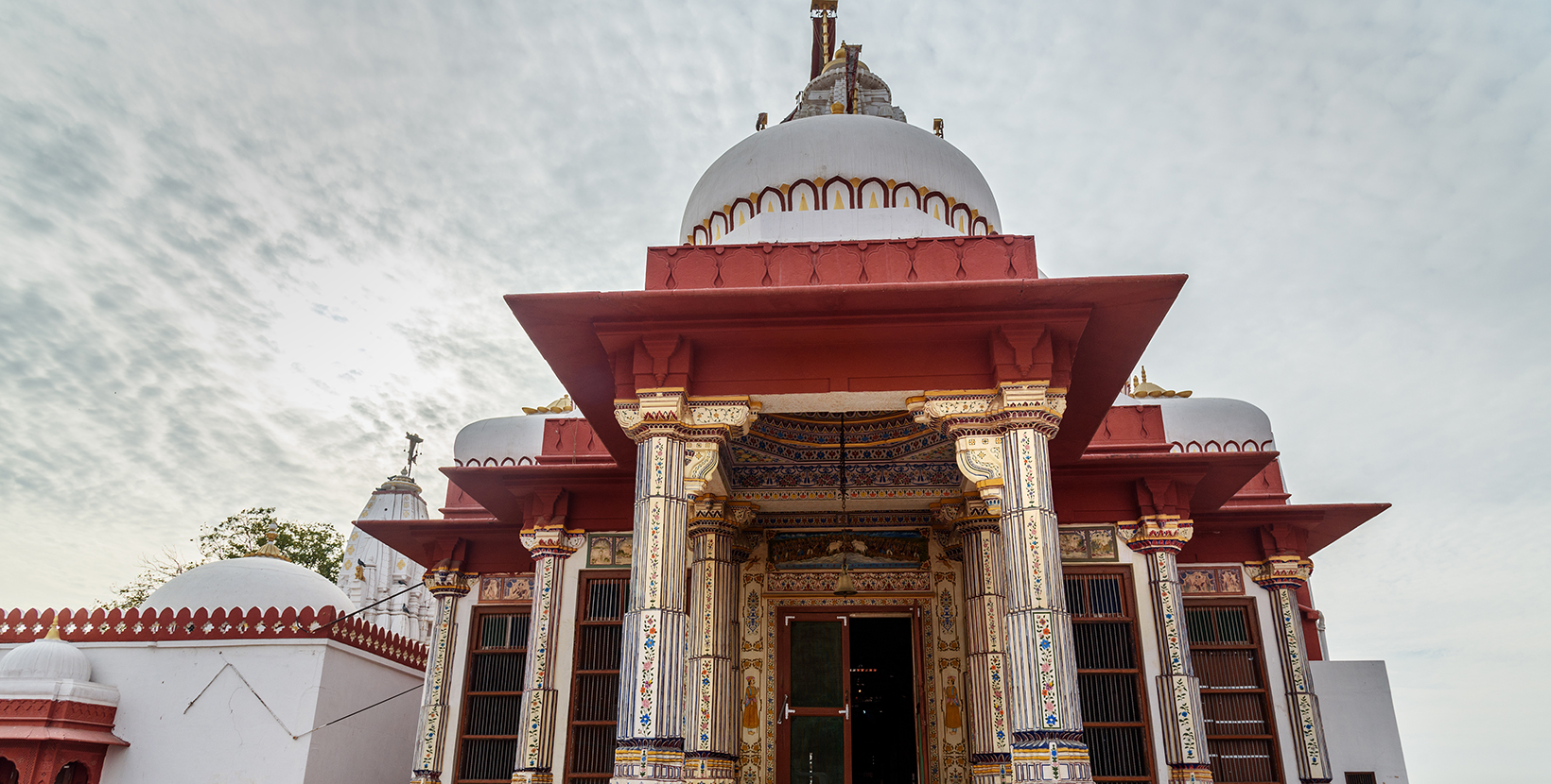 Jain Bhandasar Temple or Laxmi Nath Temple in Bikaner. Rajasthan. India