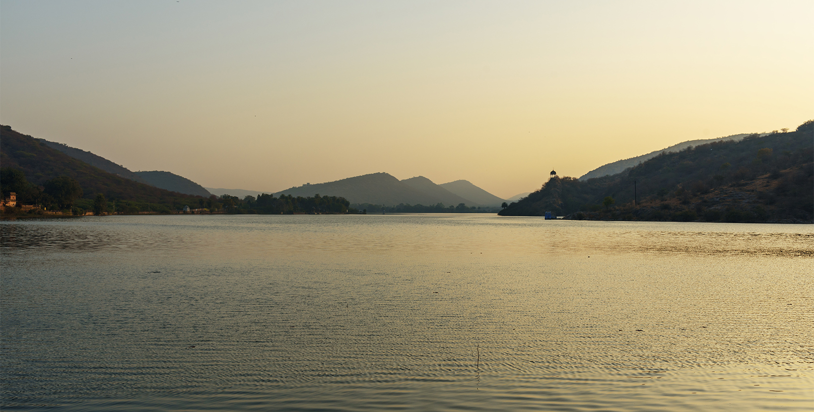 Jait Sagar Lake near Bundi. Rajasthan. India