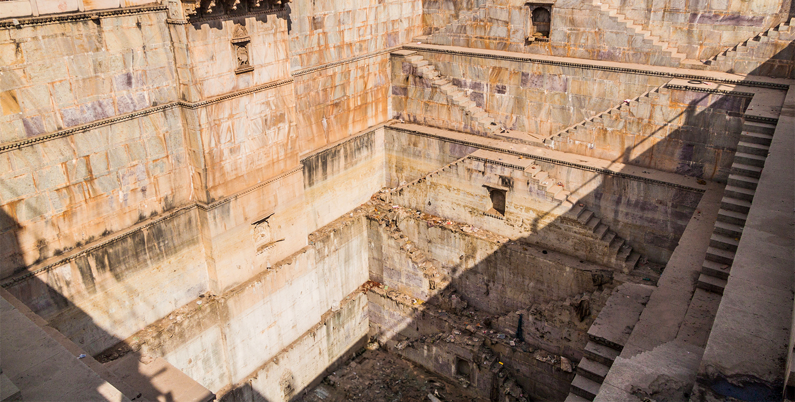 Nagar Sagar Kund stepwell in Bundi, Rajasthan state, India