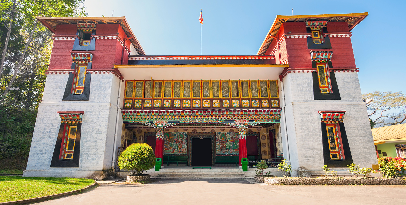 Namgyal Institute of Tibetology is a Tibet museum in Gangtok, Sikkim state in India