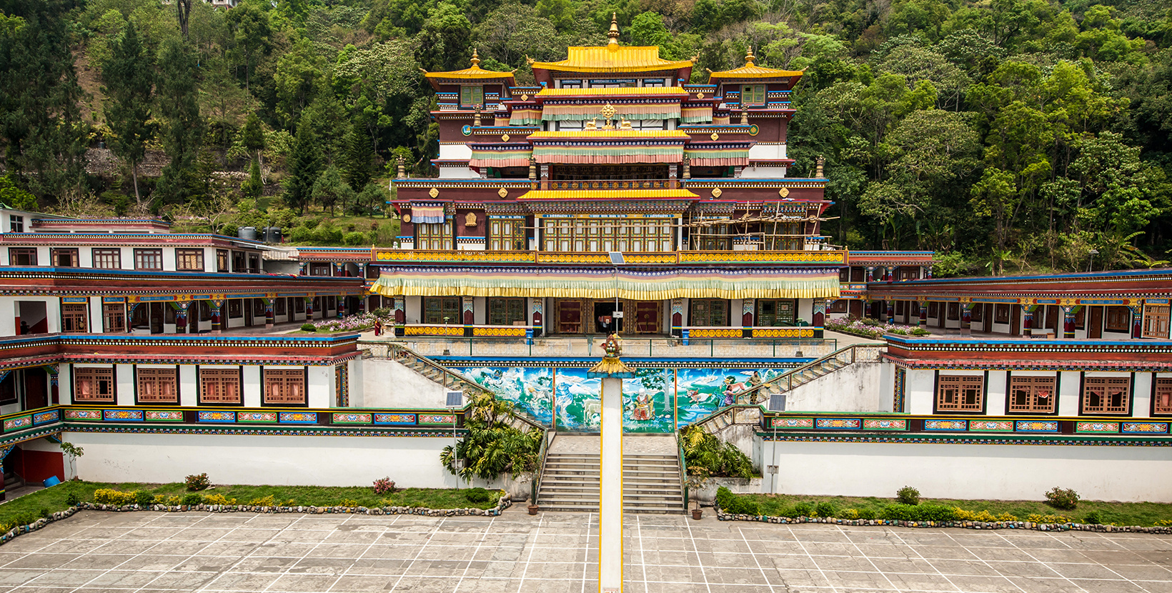 Ranka (Lingdum or Pal Zurmang Kagyud) Monastery in Gangtok.