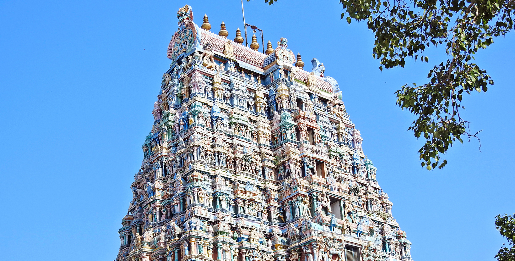 Temple Tower,Azhagar Koil, Madurai,Tamil Nadu, India