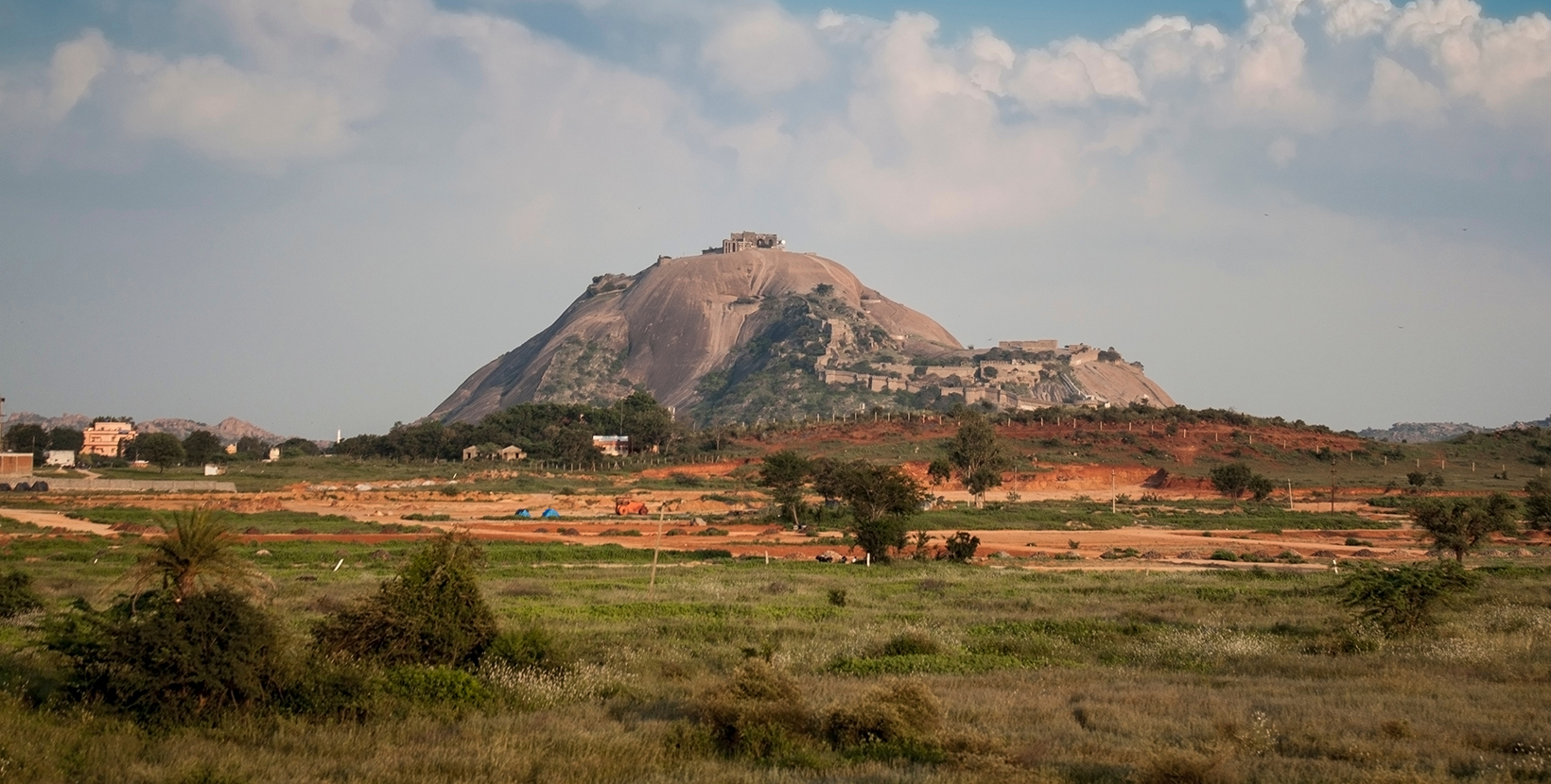 Bhongir Fort, located in Bhongir, Yadadri Bhuvanagiri District, Telangana