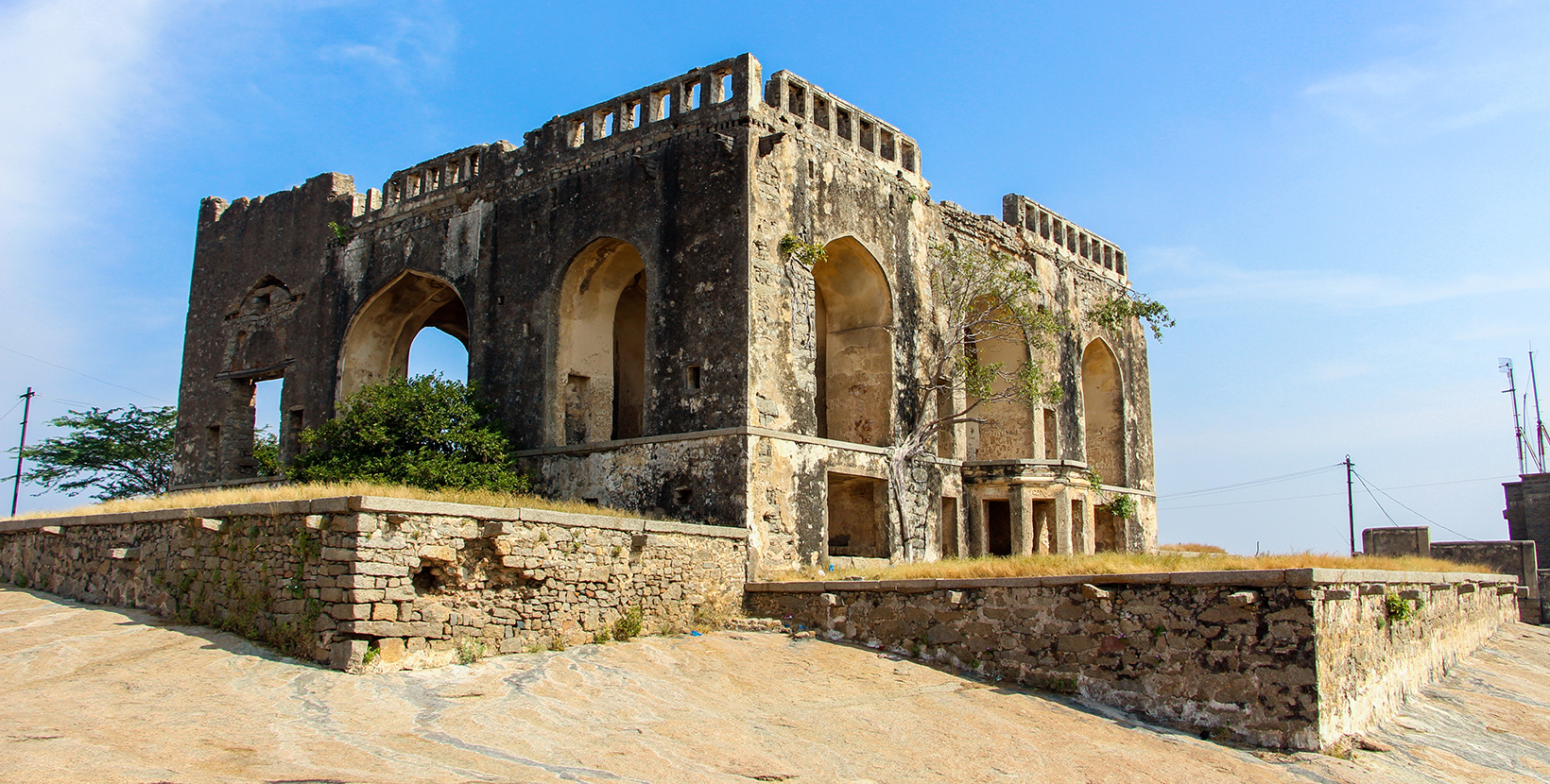 Bhongir fort in Telangana