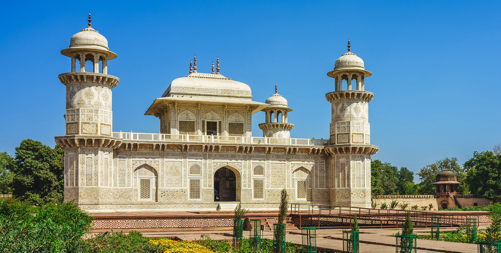 Tomb of Itimad ud Daulah, aka Baby Taj, located in agra, india