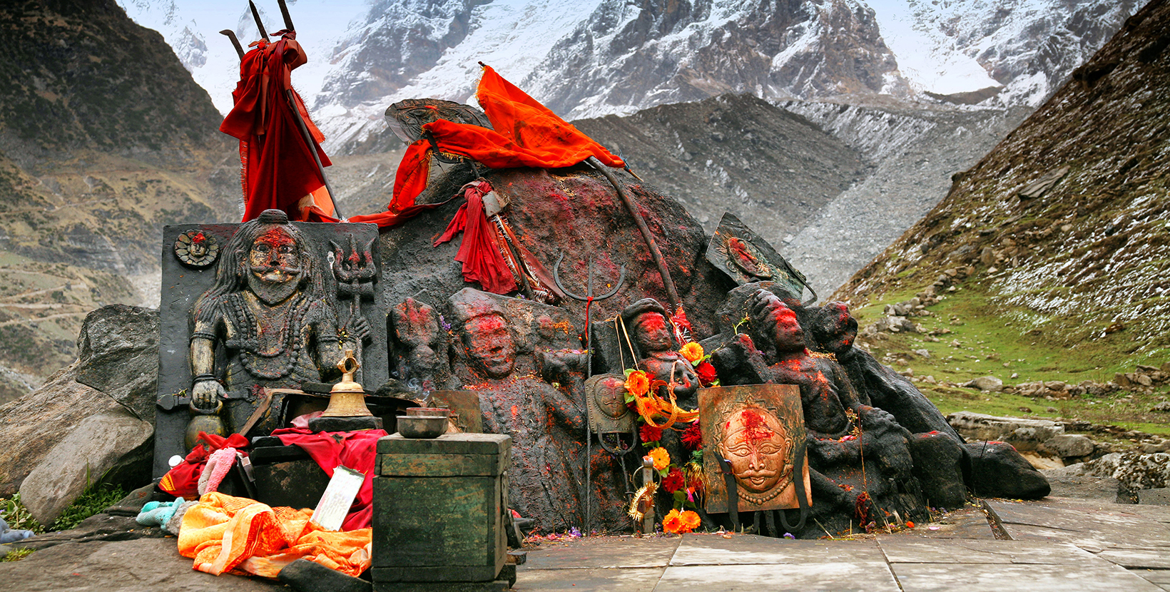 Bhairavnath (Bhairav Baba Nath Temple) in Kedarnath, Uttarakhand state in India